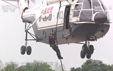 中国武警集训